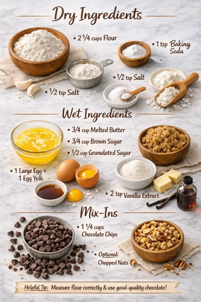 Chocolate Chip Cookies ingredient