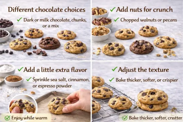 Chocolate Chip Cookies variations