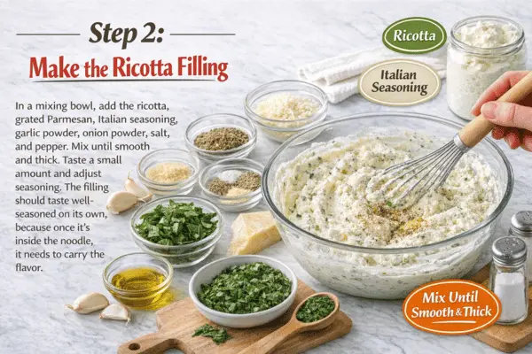 Crispy Fried Lasagna Rolls step 2