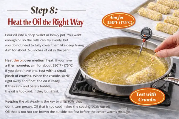 Crispy Fried Lasagna Rolls step 8