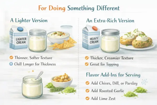 Homemade Sour Cream Variations Homemade sour cream variations