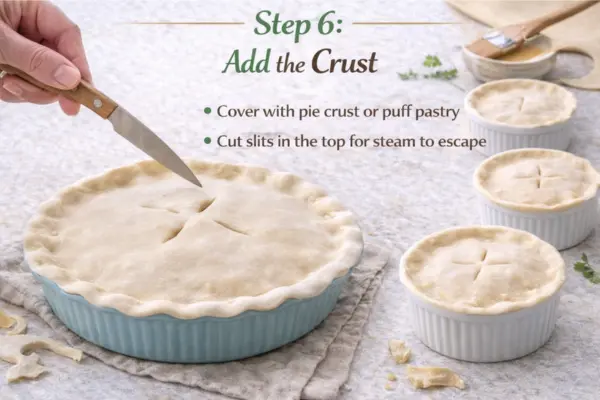 Kentucky Fried Chicken Pot Pie step 6