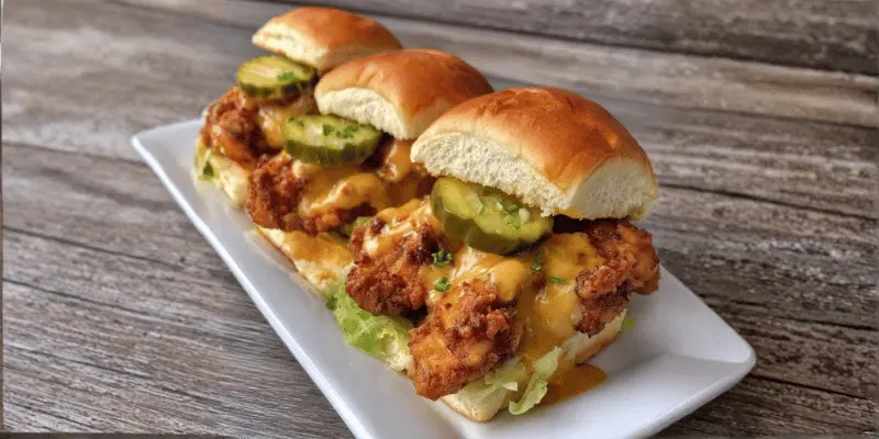 Nashville Hot Chicken Sliders