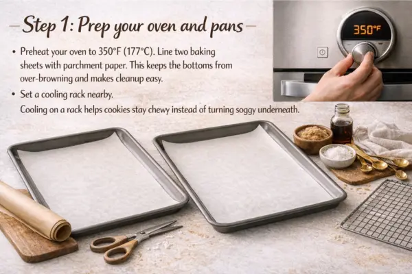 Oatmeal Chocolate Chip Cookies Recipe Step 1 Oatmeal Chocolate Chip Cookies Recipe step 1