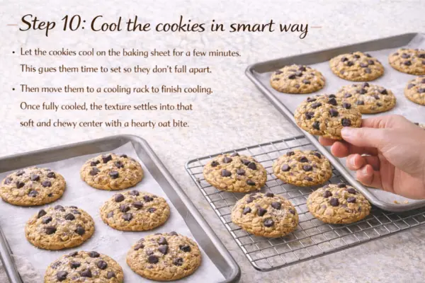 Oatmeal Chocolate Chip Cookies Recipe Step 10 Oatmeal Chocolate Chip Cookies Recipe step 10