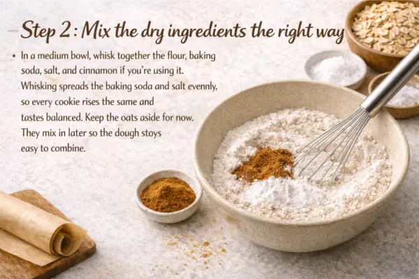 Oatmeal Chocolate Chip Cookies Recipe Step 2 Oatmeal Chocolate Chip Cookies Recipe step 2