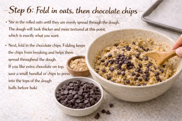 Oatmeal Chocolate Chip Cookies Recipe Step 6 Oatmeal Chocolate Chip Cookies Recipe step 6