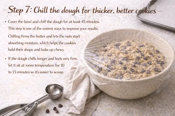 Oatmeal Chocolate Chip Cookies Recipe Step 7 Oatmeal Chocolate Chip Cookies Recipe step 7