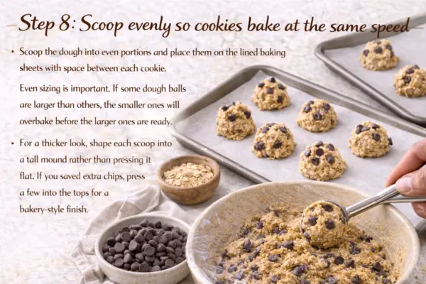 Oatmeal Chocolate Chip Cookies Recipe Step 8 Oatmeal Chocolate Chip Cookies Recipe step 8