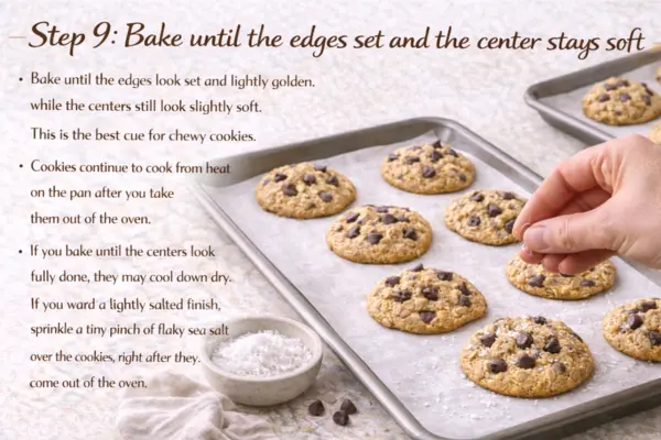 Oatmeal Chocolate Chip Cookies Recipe Step 9 Oatmeal Chocolate Chip Cookies Recipe step 9