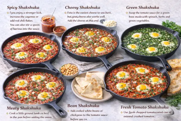 Shakshuka variations