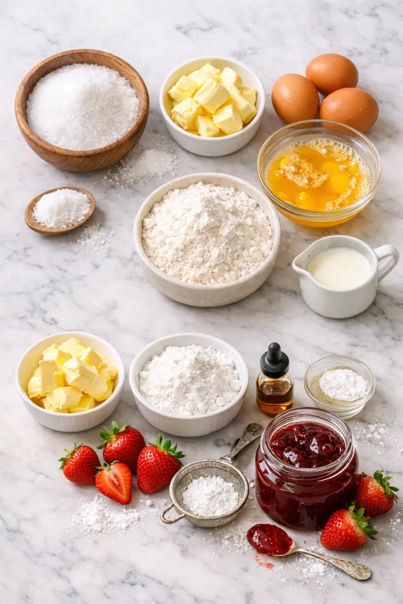 Victoria Sandwich Cake ingredient