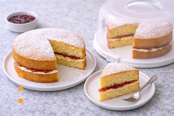 Victoria Sandwich Cake step 9