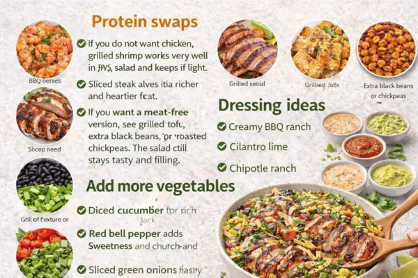 bBQ Summer Salad varations