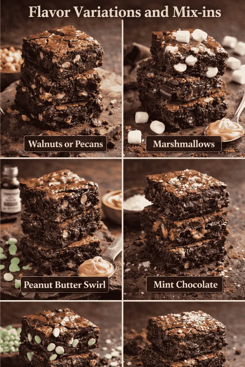 best fudgy brownies recipe variations