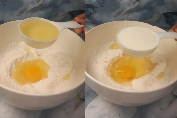 chcolate cake recipe step 2