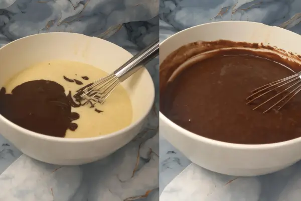 chcolate cake recipe step 4