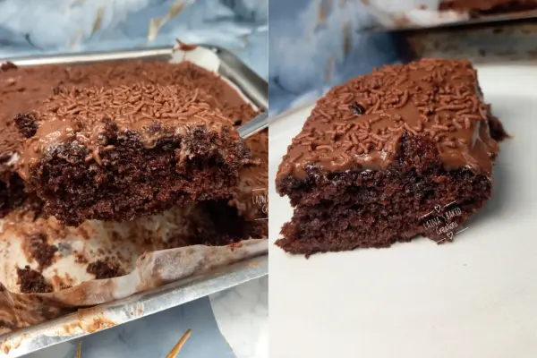 chcolate cake recipe step 9