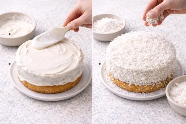 coconut cake step 10