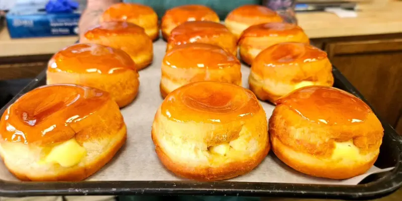 creme brulee donuts