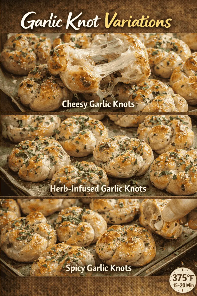 Garlic Knots Recipe Variations garlic knots recipe variations