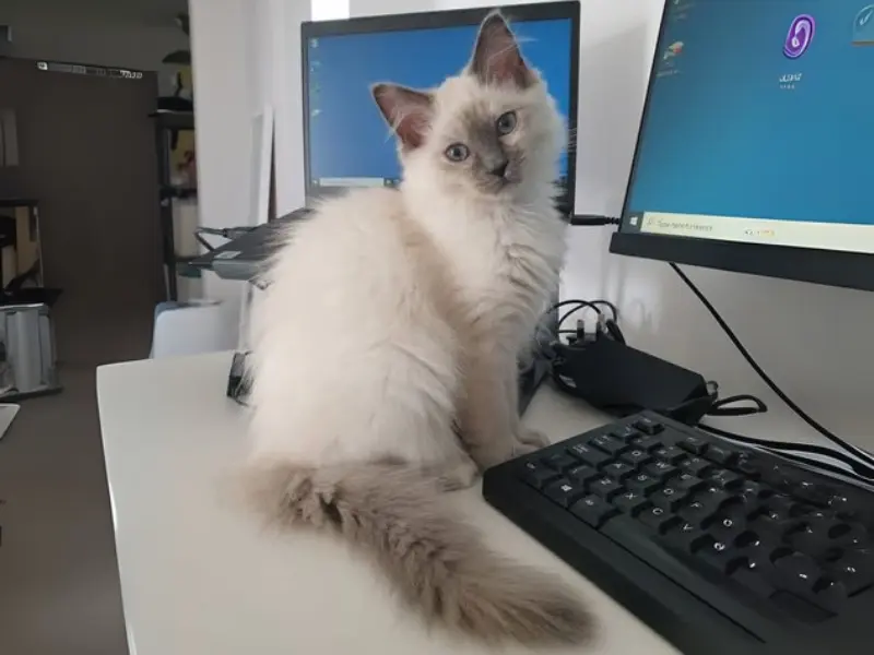 blue pointed ragdoll