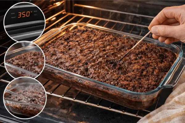 hot fudge chocolate cake recipe step 7