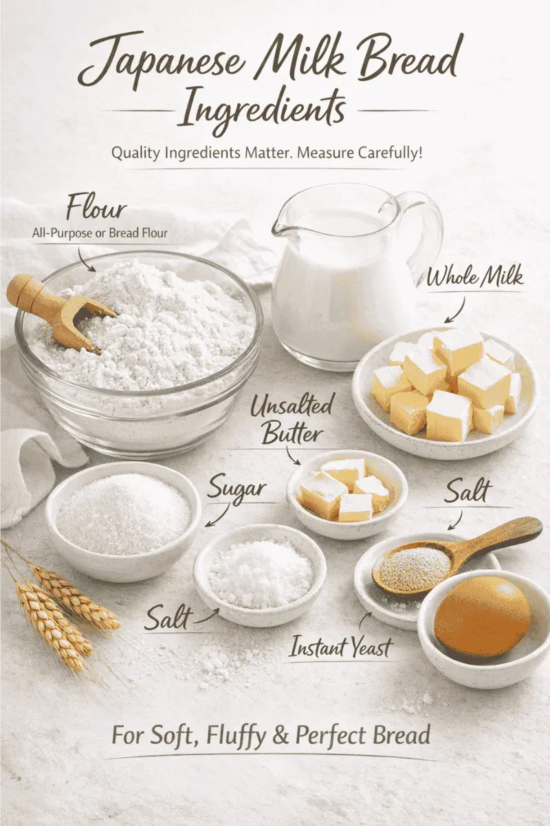 Japanese Milk Bread Recipe Ingredients japanese milk bread recipe ingredients