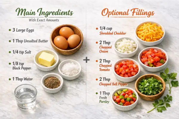 Omelette Recipe Ingredients omelette recipe ingredients