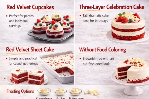 red Velvet Cake variations