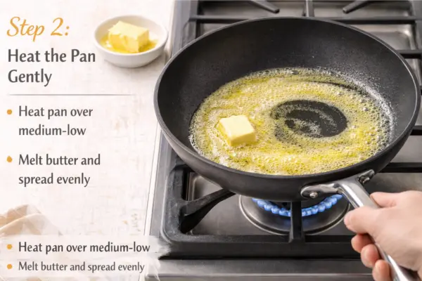 scrambled eggs step 2