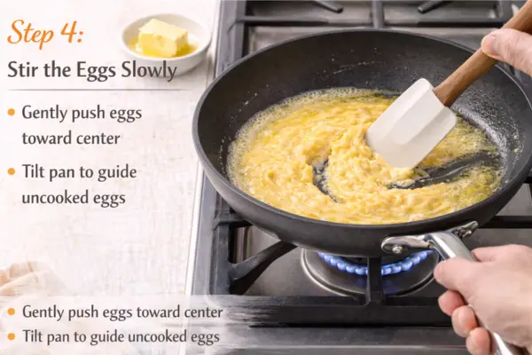 scrambled eggs step 4