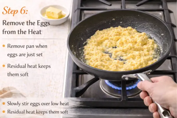 scrambled eggs step 6