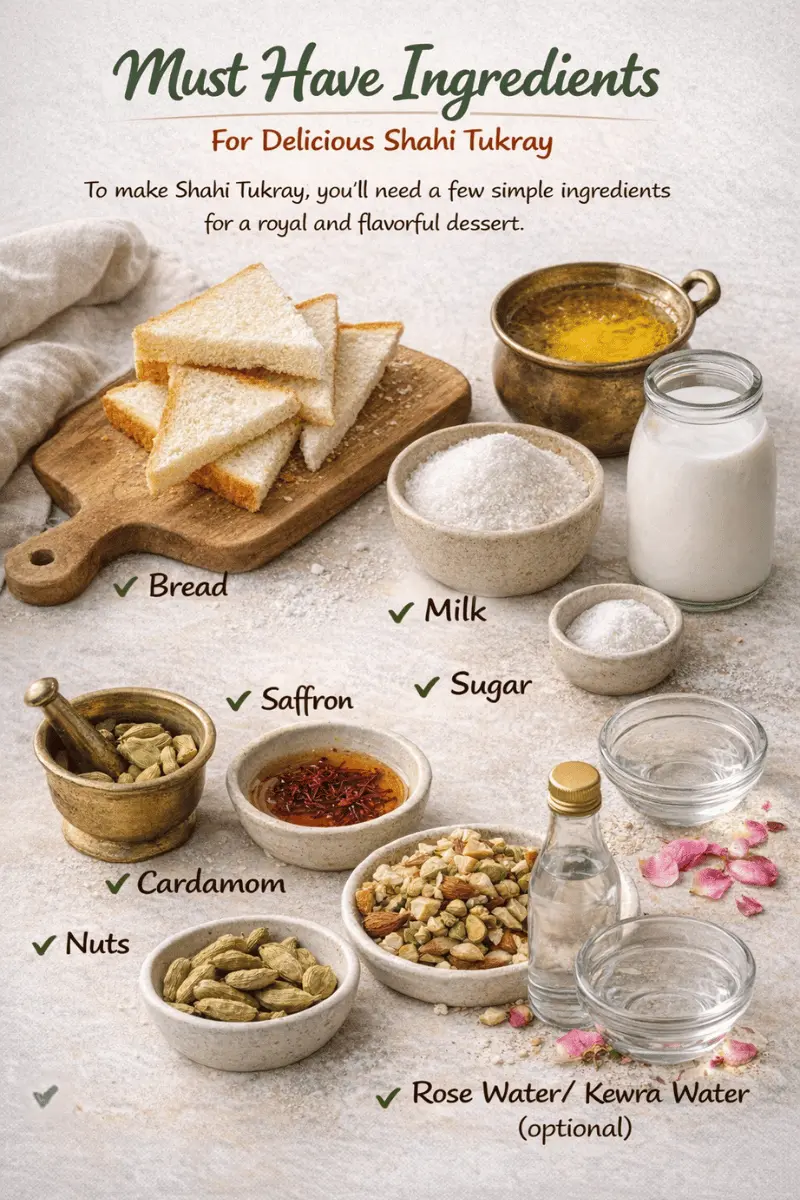 Shahi Tukray Recipe Ingredients shahi tukray recipe ingredients