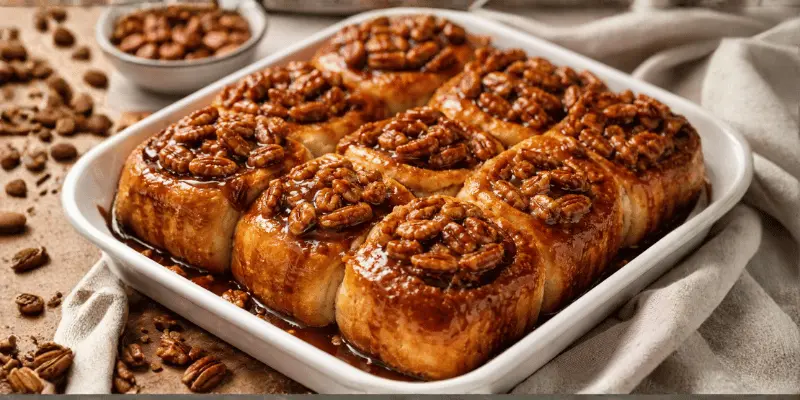Sticky Pecan Cinnamon Buns sticky pecan cinnamon buns