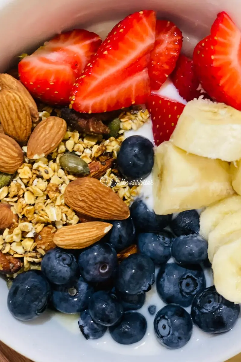 yogurt parfait ingredietns