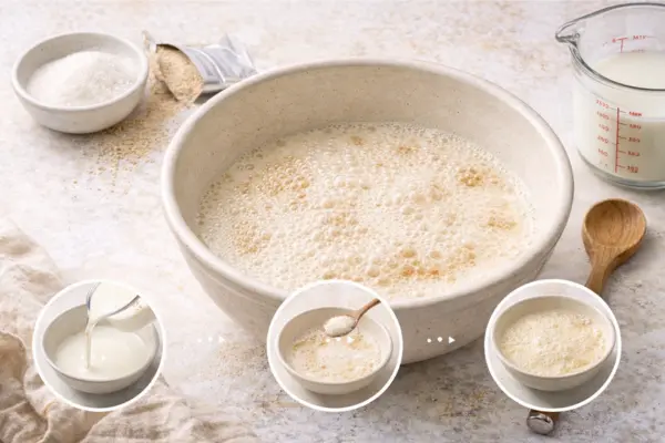 Banana bread cinnamon roll step 1