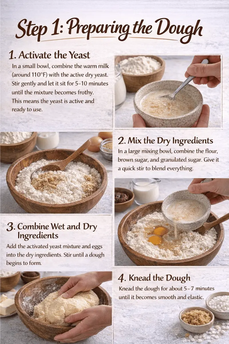 Belgian Liege Waffles Recipe Step 1 Belgian Liege waffles recipe step 1