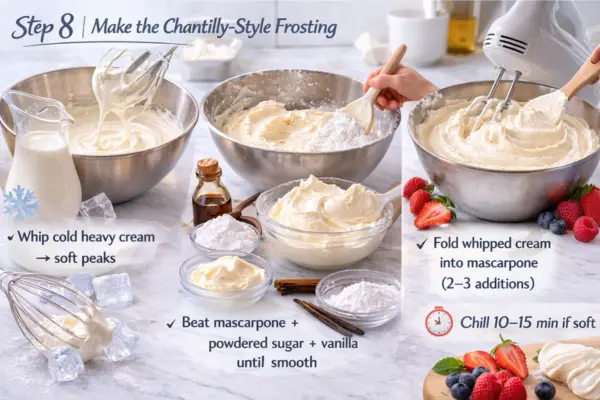 Berry Chantilly Cake Recipe Step 8 Berry Chantilly Cake Recipe step 8