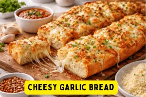 Cheesy Garlic Bread: A Crispy, Buttery Treat You Can Make at Home