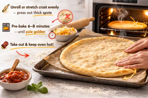 Chicken Fajita Pizza step 4