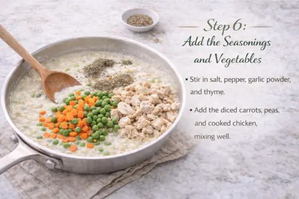 Chicken Pot Pie Recipe step 6