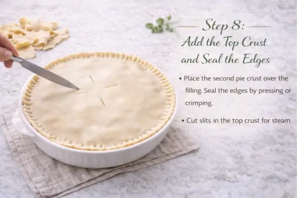 Chicken Pot Pie Recipe step 8