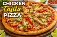 Chicken Fajita Pizza Recipe – Crispy, Cheesy, and Packed with Bold Flavor