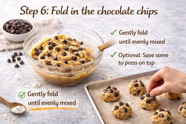 Chocolate Chip Cookies step 6