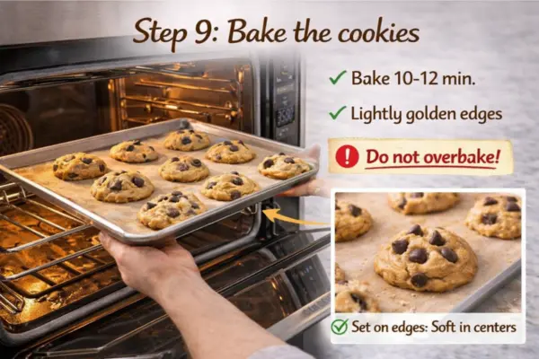 Chocolate Chip Cookies step 9