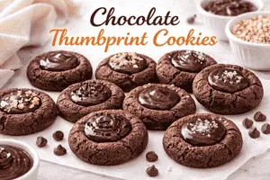 Best Chocolate Thumbprint Cookies