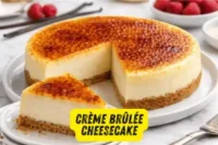 Crème Brûlée Cheesecake (Creamy Vanilla Cheesecake With a Crisp Caramel Top)