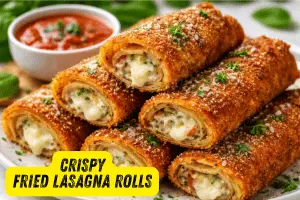 Crispy Fried Lasagna Rolls You Will Want to Make Again and Again