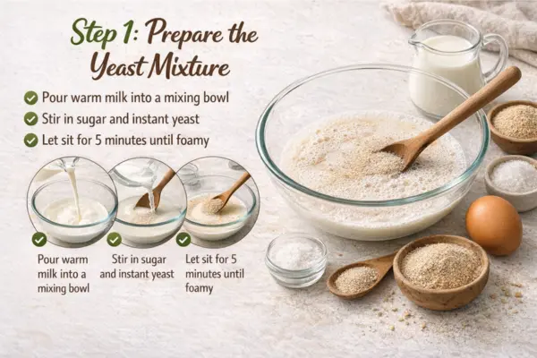 Dubai Chocolate Donut Recipe Step 1 Dubai Chocolate Donut Recipe step 1